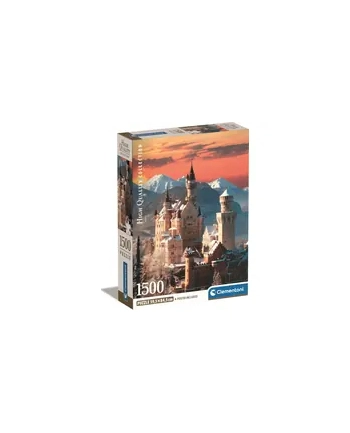 Clementoni Puzzle 1500el Compact Neuschwanstein 31716 nr 2