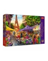 Puzzle 1000el Premium Plus Tea time Targi kwiatowe Paryż 10799 Trefl - nr 2