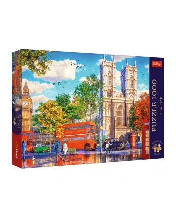 Puzzle 1000el Premium Plus Tea time Widok na Londyn 10805 Trefl nr 2