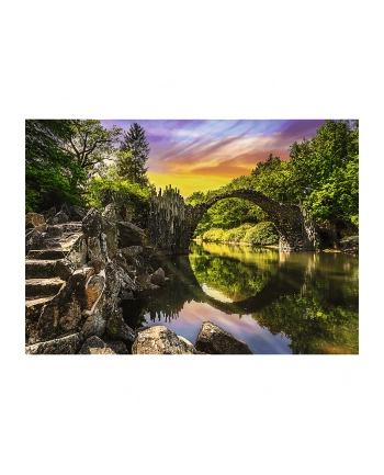 Puzzle 1000el Premium Plus Photo Odyssey: Most Rakotza w Kromlau, Niemcy 10811 Trefl nr 1