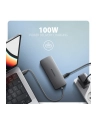 axagon HMC-8HLSA Wieloportowy hub USB-C 3.2 Gen 1 hub, 3x USB-A + 4K/30Hz HDMI + SD/microSD, GLAN, Audio, PD 100W, 20cm USB-C kabel - nr 14