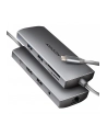axagon HMC-8HLSA Wieloportowy hub USB-C 3.2 Gen 1 hub, 3x USB-A + 4K/30Hz HDMI + SD/microSD, GLAN, Audio, PD 100W, 20cm USB-C kabel - nr 20