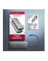 axagon HMC-8HLSA Wieloportowy hub USB-C 3.2 Gen 1 hub, 3x USB-A + 4K/30Hz HDMI + SD/microSD, GLAN, Audio, PD 100W, 20cm USB-C kabel - nr 27