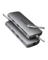 axagon HMC-8HLSA Wieloportowy hub USB-C 3.2 Gen 1 hub, 3x USB-A + 4K/30Hz HDMI + SD/microSD, GLAN, Audio, PD 100W, 20cm USB-C kabel - nr 41
