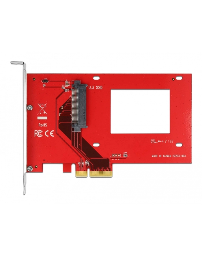 DeLOCK PCI Express x4 Card to 1 x internal U.3, interface card główny