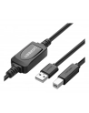 Ugreen Aktywny kabel USB 2.0 A-B US122 do drukarki 10m czarny (10374) - nr 1