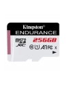 Kingston High Endurance 256GB microSDXC Memory Card (White/Black, UHS-I U1, Class 10, A1) - nr 2