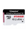 Kingston High Endurance 256GB microSDXC Memory Card (White/Black, UHS-I U1, Class 10, A1) - nr 8