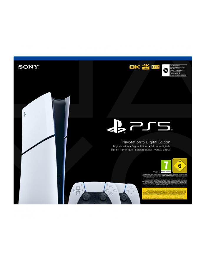 sony interactive entertainment Sony PlayStation 5 Slim Digital Edition, game console (incl. second controller) główny