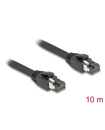 DeLOCK network cable RJ-45 Cat.8.1 S/FTP, up to 40 Gbps (Kolor: CZARNY, 10 meters)