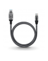 goobay Ethernet cable USB-A 3.2 Gen1 male > RJ-45 male, LAN adapter (Kolor: CZARNY/silver, 1 meter) - nr 20