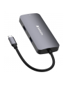 Verbatim USB-C Pro multiport hub CMH-05, 5 port, docking station (grey, HDMI, RJ-45, 2x USB-A, USB-C PD) - nr 11