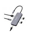 Verbatim USB-C Pro multiport hub CMH-05, 5 port, docking station (grey, HDMI, RJ-45, 2x USB-A, USB-C PD) - nr 6