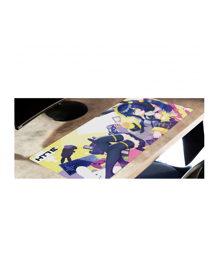 HYTE Bunny Splash Desk Pad, Gaming Mouse Pad (Multicolor) główny