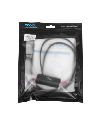 Alphacool ES flow and temperature sensor ''HighFlow'' with speed signal (Kolor: CZARNY) nr 1