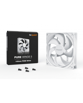 be quiet! Pure Wings 3 140mm PWM, case fan (Kolor: BIAŁY)