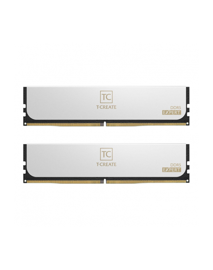 Team Group DDR5 - 32GB - 6400 - CL - 40 (2x 16 GB) dual kit, RAM (Kolor: BIAŁY, CTCWD532G6400HC40BDC01, AMD EXPO) główny