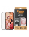 PanzerGlass screen pczerwonyector, pczerwonyective film (transparent/Kolor: CZARNY, iPhone 15, EasyAligner) - nr 1