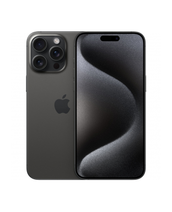 Apple iPhone 15 Pro Max - 6.7 - 256GB, Mobile Phone (Titanium Black, iOS, NON D-EP)
