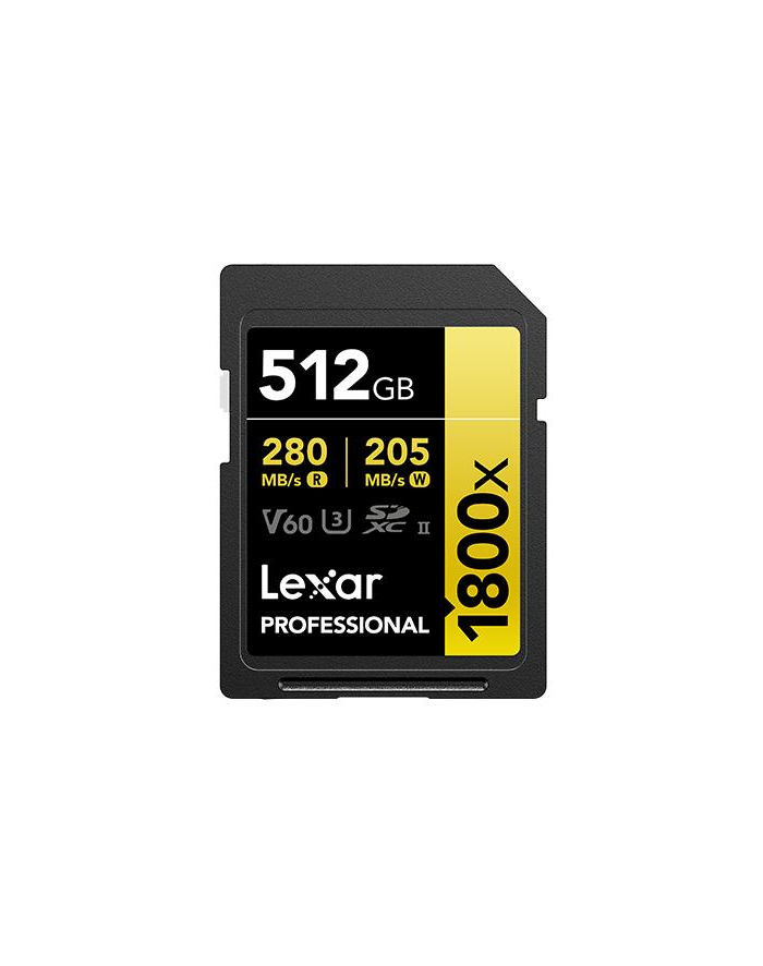 Karta Lexar Pro 1800x SDXC 512 GB UHS-II V60 główny