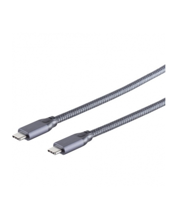 Sandberg USB-C - USB-C 2 m Szary (13-47030) (1347030)