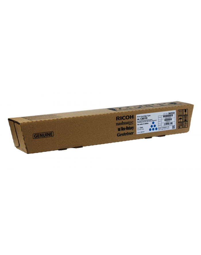Ricoh Toner Oryginalny Im C6010 Błękitny (842533) główny