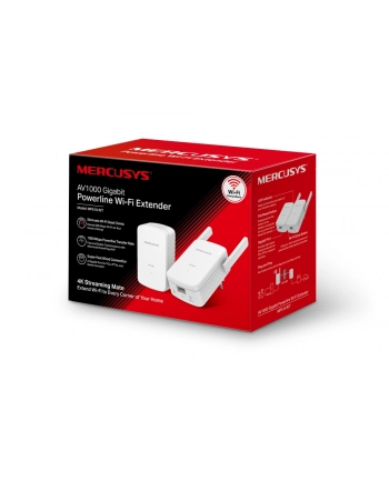 no name Mercusys AV1000 Gigabit Powerline Wi-Fi Kit MP510 KIT 1000 Mbit/s Ethernet LAN (RJ-45) ports 1 80211n nr 2