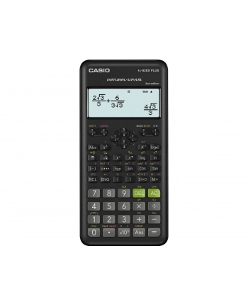 CASIO KALKULATOR NAUKOWY FX-82ESPLUS-2, 252 FUNKCJE, 77X162MM, CZARNY, BOX nr 1