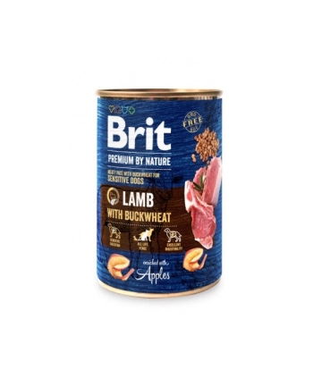 BRIT Premium by Nature Lamb with Buckwheat - mokra karma dla psa - 400 g