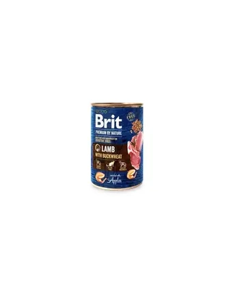 BRIT Premium by Nature Lamb with Buckwheat - mokra karma dla psa - 400 g