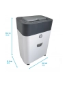 hewlett-packard HP Niszczarka ONESHRED Auto 100CC, biało-szara - nr 15