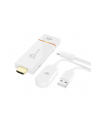 j5 create Nadajnik i odbiornik audio/video bezprzewodowy j5create ScreenCast 4K Wireless Display Adapter; kolor biały JVAW76-N - nr 10