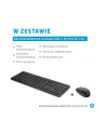 hewlett-packard Zestaw klawiatura + mysz HP 230 Wireless Mouse and Keyboard Combo bezprzewodowe czarne 18H24AA - nr 18