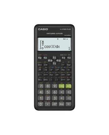 CASIO KALKULATOR NAUKOWY FX-570ESPLUS-2-B, 417 FUNKCJI, 77X162MM, CZARNY