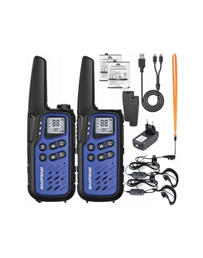 Krótkofalówka Baofeng BF-T25E Dark Blue główny