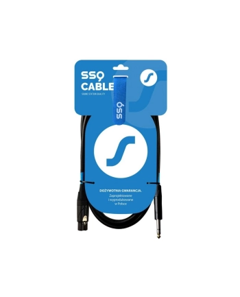 sound station quality (ssq) SSQ XLRJS1 - XLR żeński / Jack stereo 6,3mm