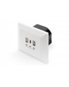 Digitus Gniazdo Do Ładowania Usb Z Usb Biały Da-70618 - nr 22