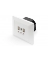 Digitus Gniazdo Do Ładowania Usb Z Usb Biały Da-70618 - nr 27