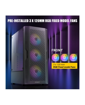 Antec AX20 Midi Tower Czarny