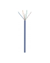 Goobay CAT 6a kabel sieciowy, U/UTP, Niebieski 100 m - nr 13