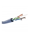 Goobay CAT 6a kabel sieciowy, U/UTP, Niebieski 100 m - nr 1