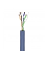 Goobay CAT 6a kabel sieciowy, U/UTP, Niebieski 100 m - nr 9