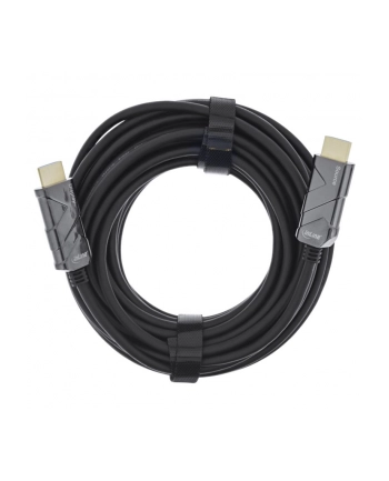 Inline HDMI AOC cable, Ultra High Speed 8K4K, czarny, 15m (17915I) nr 1