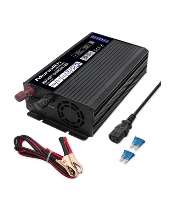 qoltec Inteligentna ładowarka do akumulatorów LiFePO4 AGM GEL SLA | 40A | 12V nr 2