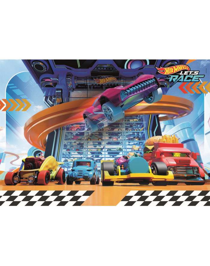 Clementoni Puzzle 104el Super. Hot Wheels 25777 główny