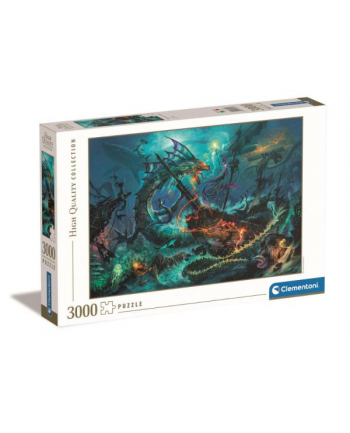 Clementoni Puzzle 3000el The Underwater Battle 33023