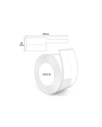 Etykiety termiczne Niimbot R25*78-90 Białe