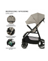 kinderkraft Wózek spacerowy TRIG 3 STONE BEIGE - nr 15