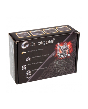 COOLGATE CHŁODNICA 120MM CzARNA 4260242980010 (CG120)