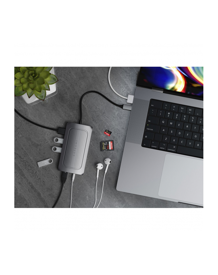 Satechi hub Adapter USB4 Multiport Hdmi 8K 60Hz (STU4MA3M) główny